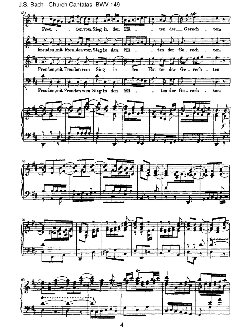 BWV149MansingetmitFreudenvomSieg_一万首著名钢琴曲谱哈农贝多芬合集视频教学电子版高清无水印可打印_1古典钢琴知名音乐家谱_巴赫钢琴谱全集_J.S巴赫作品全集