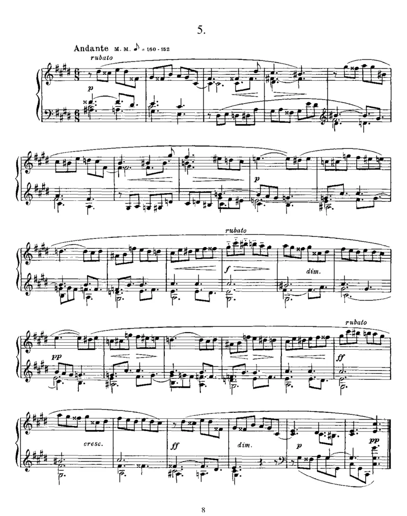 5Preludes,Op15_一万首著名钢琴曲谱哈农贝多芬合集视频教学电子版高清无水印可打印_1古典钢琴知名音乐家谱_斯克里亚宾钢琴谱全集_前奏曲