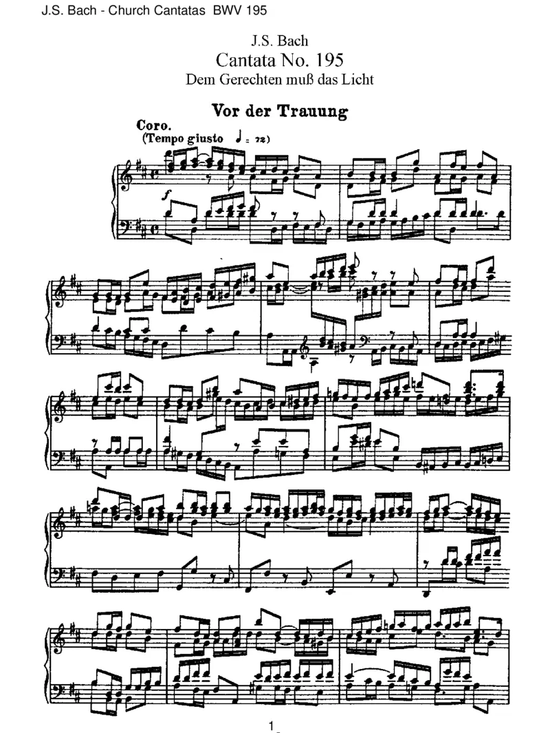 BWV195DemGerechtenmussdasLichtimmerwiederaufgehen_一万首著名钢琴曲谱哈农贝多芬合集视频教学电子版高清无水印可打印_1古典钢琴知名音乐家谱_巴赫钢琴谱全集_J.S巴赫作品全集