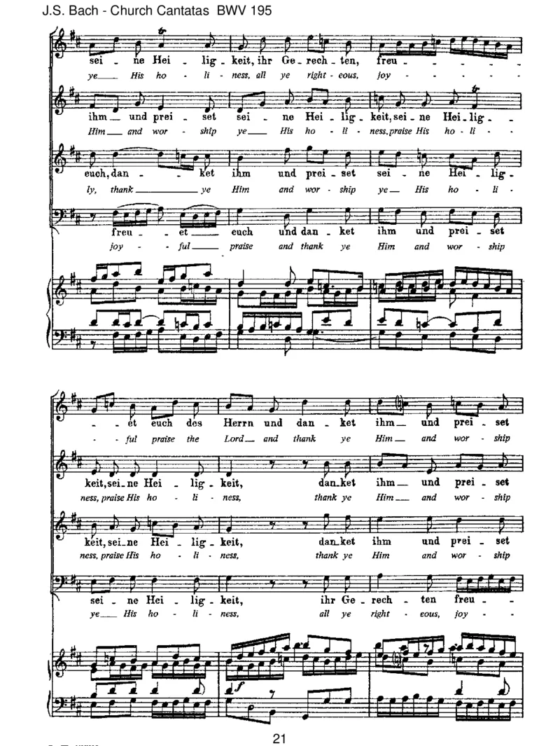 BWV195DemGerechtenmussdasLichtimmerwiederaufgehen_一万首著名钢琴曲谱哈农贝多芬合集视频教学电子版高清无水印可打印_1古典钢琴知名音乐家谱_巴赫钢琴谱全集_J.S巴赫作品全集