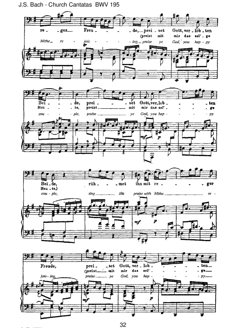 BWV195DemGerechtenmussdasLichtimmerwiederaufgehen_一万首著名钢琴曲谱哈农贝多芬合集视频教学电子版高清无水印可打印_1古典钢琴知名音乐家谱_巴赫钢琴谱全集_J.S巴赫作品全集