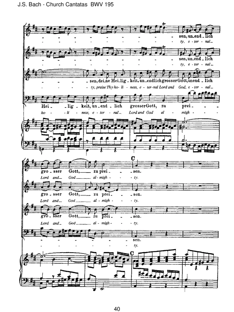 BWV195DemGerechtenmussdasLichtimmerwiederaufgehen_一万首著名钢琴曲谱哈农贝多芬合集视频教学电子版高清无水印可打印_1古典钢琴知名音乐家谱_巴赫钢琴谱全集_J.S巴赫作品全集