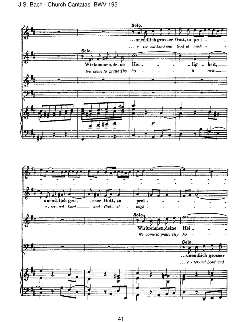 BWV195DemGerechtenmussdasLichtimmerwiederaufgehen_一万首著名钢琴曲谱哈农贝多芬合集视频教学电子版高清无水印可打印_1古典钢琴知名音乐家谱_巴赫钢琴谱全集_J.S巴赫作品全集