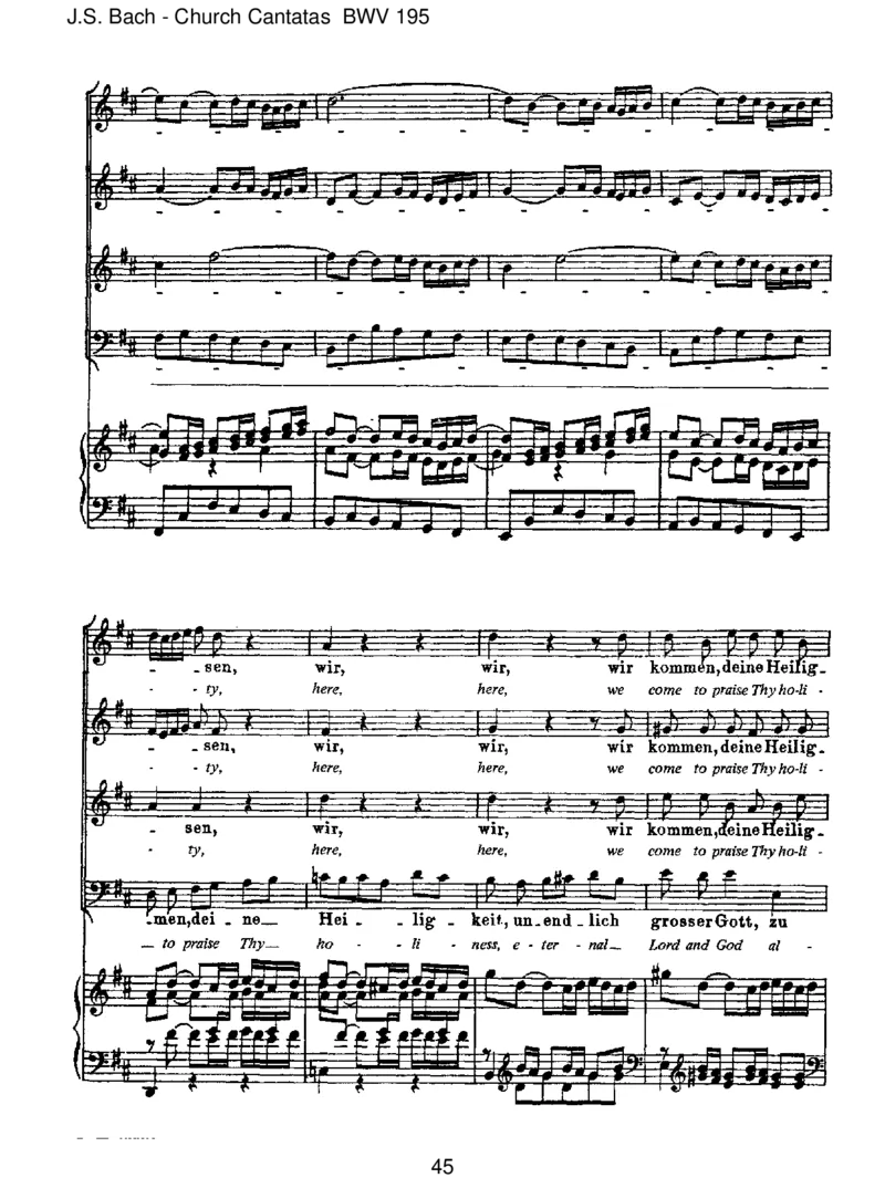 BWV195DemGerechtenmussdasLichtimmerwiederaufgehen_一万首著名钢琴曲谱哈农贝多芬合集视频教学电子版高清无水印可打印_1古典钢琴知名音乐家谱_巴赫钢琴谱全集_J.S巴赫作品全集