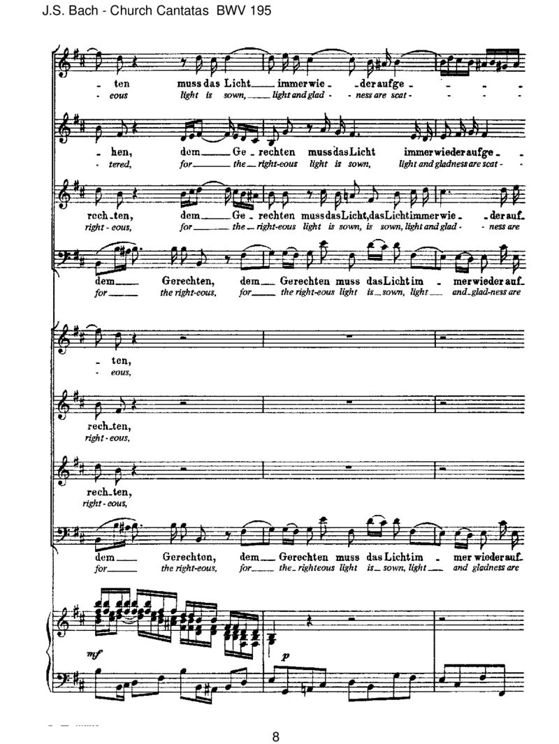 BWV195DemGerechtenmussdasLichtimmerwiederaufgehen_一万首著名钢琴曲谱哈农贝多芬合集视频教学电子版高清无水印可打印_1古典钢琴知名音乐家谱_巴赫钢琴谱全集_J.S巴赫作品全集