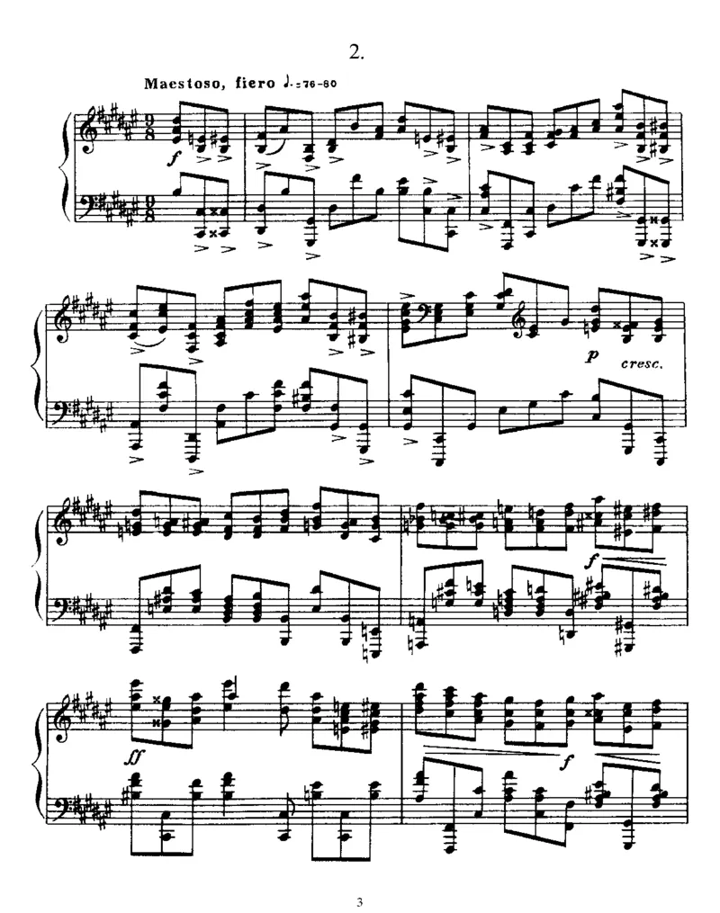 4Preludes,Op37_一万首著名钢琴曲谱哈农贝多芬合集视频教学电子版高清无水印可打印_1古典钢琴知名音乐家谱_斯克里亚宾钢琴谱全集_前奏曲