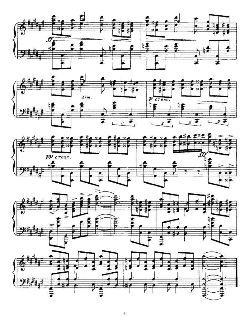 4Preludes,Op37_一万首著名钢琴曲谱哈农贝多芬合集视频教学电子版高清无水印可打印_1古典钢琴知名音乐家谱_斯克里亚宾钢琴谱全集_前奏曲