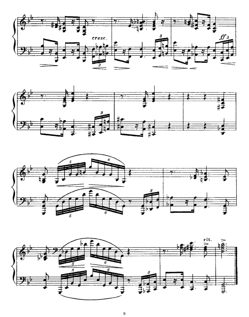 4Preludes,Op37_一万首著名钢琴曲谱哈农贝多芬合集视频教学电子版高清无水印可打印_1古典钢琴知名音乐家谱_斯克里亚宾钢琴谱全集_前奏曲