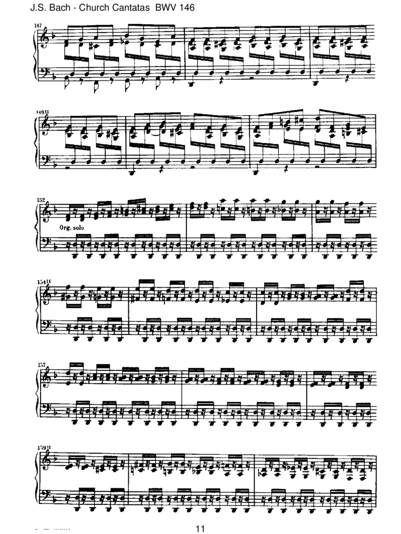 BWV146Wirm&uuml;ssendurchvielTr&uuml;bsal_一万首著名钢琴曲谱哈农贝多芬合集视频教学电子版高清无水印可打印_1古典钢琴知名音乐家谱_巴赫钢琴谱全集_J.S巴赫作品全集