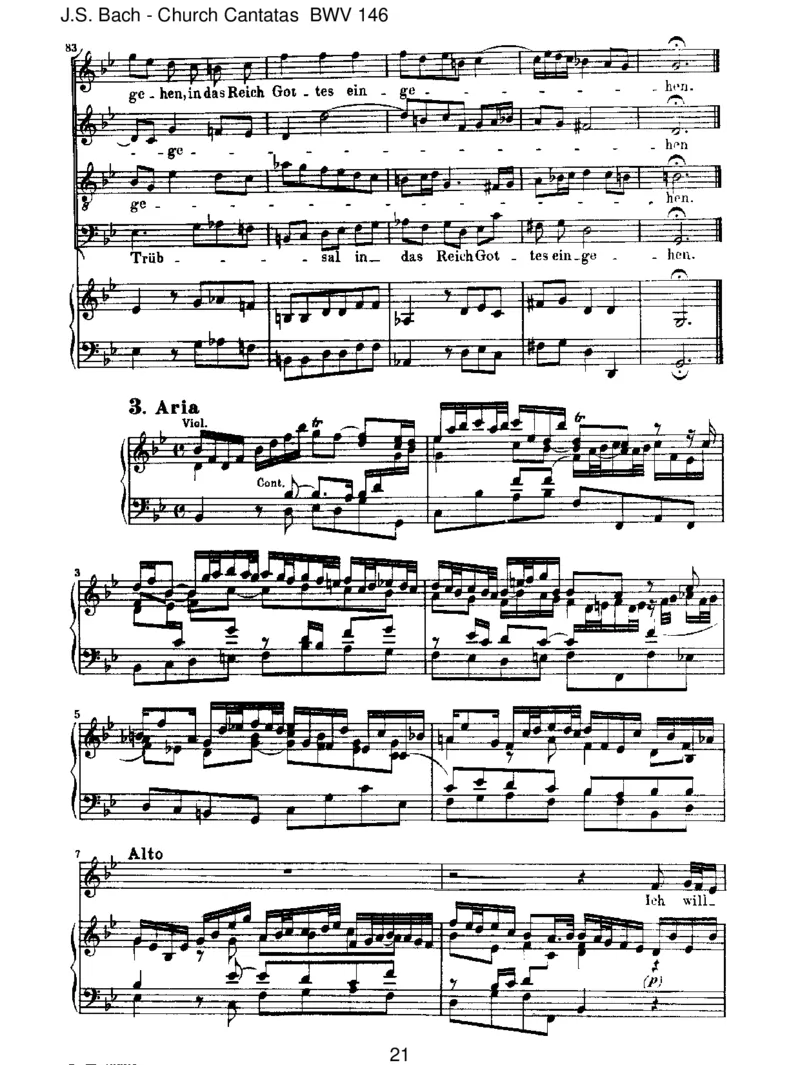 BWV146Wirm&uuml;ssendurchvielTr&uuml;bsal_一万首著名钢琴曲谱哈农贝多芬合集视频教学电子版高清无水印可打印_1古典钢琴知名音乐家谱_巴赫钢琴谱全集_J.S巴赫作品全集
