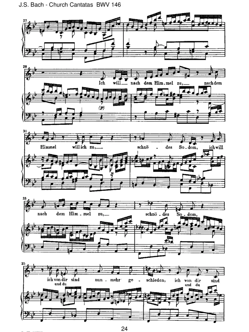 BWV146Wirm&uuml;ssendurchvielTr&uuml;bsal_一万首著名钢琴曲谱哈农贝多芬合集视频教学电子版高清无水印可打印_1古典钢琴知名音乐家谱_巴赫钢琴谱全集_J.S巴赫作品全集