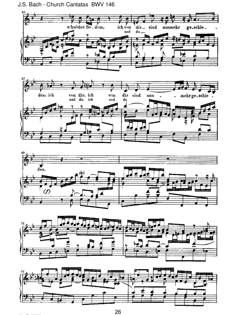 BWV146Wirm&uuml;ssendurchvielTr&uuml;bsal_一万首著名钢琴曲谱哈农贝多芬合集视频教学电子版高清无水印可打印_1古典钢琴知名音乐家谱_巴赫钢琴谱全集_J.S巴赫作品全集