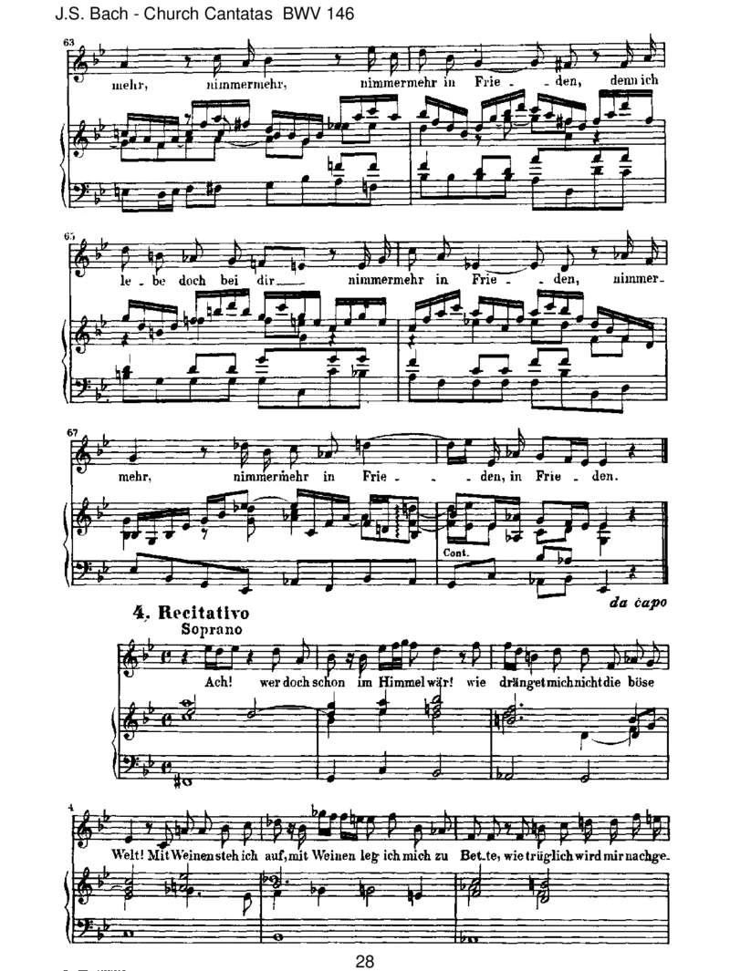 BWV146Wirm&uuml;ssendurchvielTr&uuml;bsal_一万首著名钢琴曲谱哈农贝多芬合集视频教学电子版高清无水印可打印_1古典钢琴知名音乐家谱_巴赫钢琴谱全集_J.S巴赫作品全集