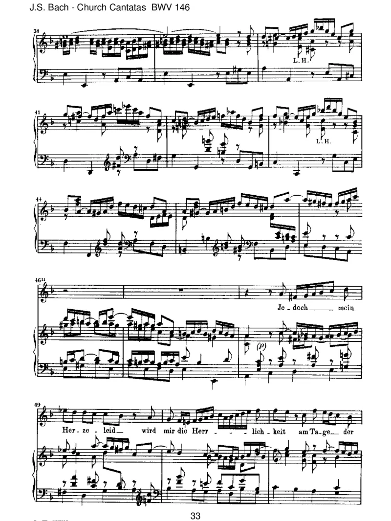 BWV146Wirm&uuml;ssendurchvielTr&uuml;bsal_一万首著名钢琴曲谱哈农贝多芬合集视频教学电子版高清无水印可打印_1古典钢琴知名音乐家谱_巴赫钢琴谱全集_J.S巴赫作品全集
