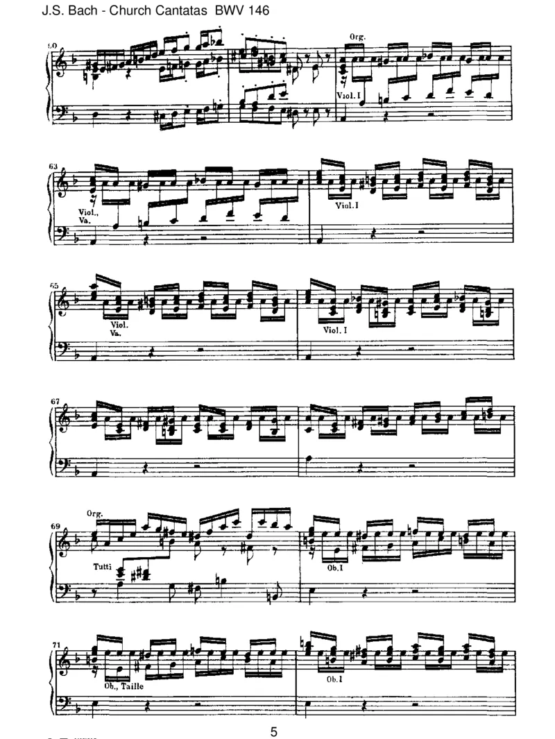 BWV146Wirm&uuml;ssendurchvielTr&uuml;bsal_一万首著名钢琴曲谱哈农贝多芬合集视频教学电子版高清无水印可打印_1古典钢琴知名音乐家谱_巴赫钢琴谱全集_J.S巴赫作品全集