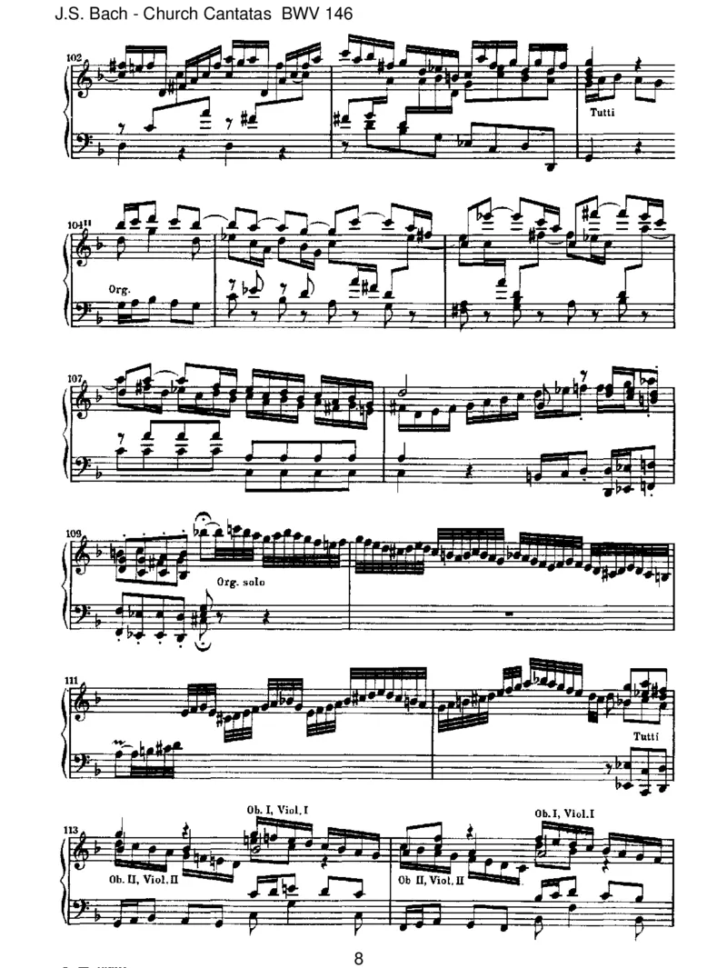 BWV146Wirm&uuml;ssendurchvielTr&uuml;bsal_一万首著名钢琴曲谱哈农贝多芬合集视频教学电子版高清无水印可打印_1古典钢琴知名音乐家谱_巴赫钢琴谱全集_J.S巴赫作品全集
