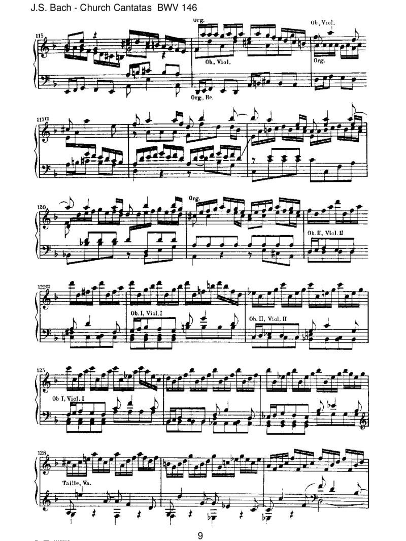 BWV146Wirm&uuml;ssendurchvielTr&uuml;bsal_一万首著名钢琴曲谱哈农贝多芬合集视频教学电子版高清无水印可打印_1古典钢琴知名音乐家谱_巴赫钢琴谱全集_J.S巴赫作品全集
