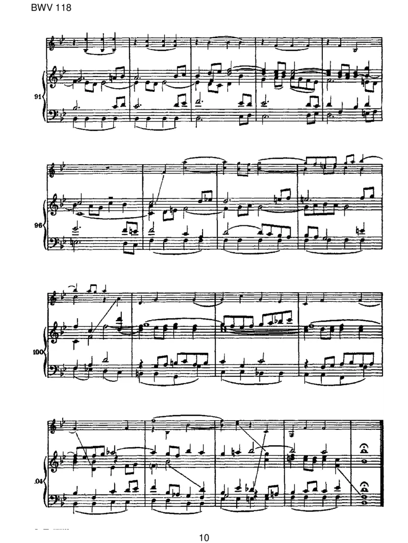 BWV118OJesuChrist,Mein'sLebensLicht_一万首著名钢琴曲谱哈农贝多芬合集视频教学电子版高清无水印可打印_1古典钢琴知名音乐家谱_巴赫钢琴谱全集_J.S巴赫作品全集