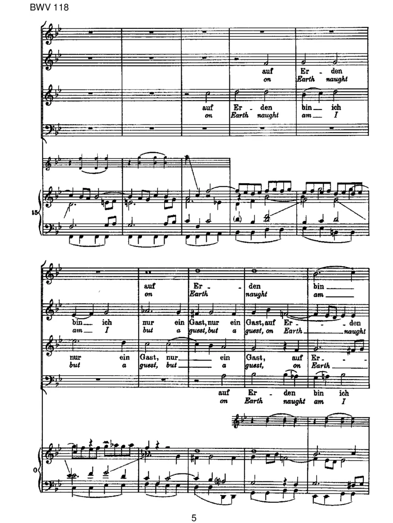 BWV118OJesuChrist,Mein'sLebensLicht_一万首著名钢琴曲谱哈农贝多芬合集视频教学电子版高清无水印可打印_1古典钢琴知名音乐家谱_巴赫钢琴谱全集_J.S巴赫作品全集