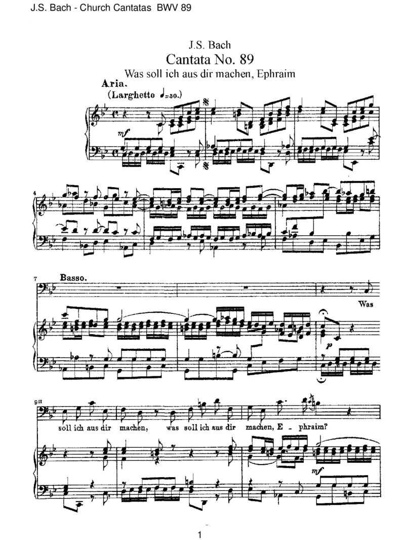 BWV89Wassollichausdirmachen,Ephraim__一万首著名钢琴曲谱哈农贝多芬合集视频教学电子版高清无水印可打印_1古典钢琴知名音乐家谱_巴赫钢琴谱全集_J.S巴赫作品全集