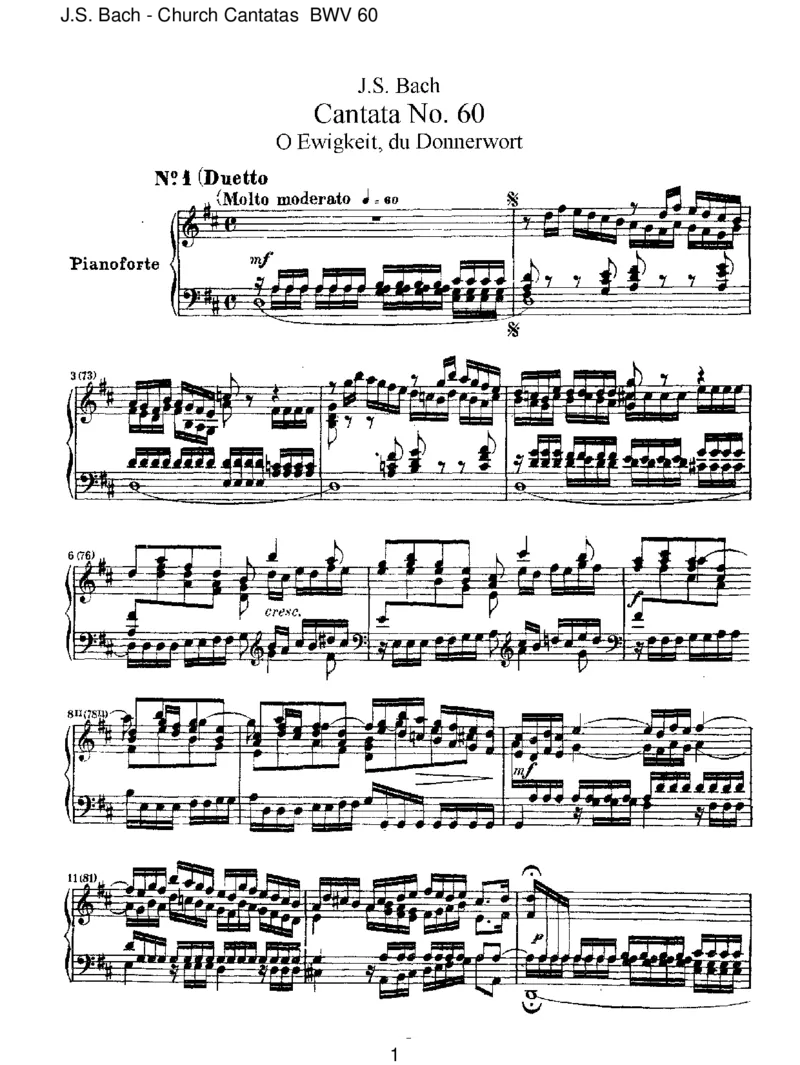 BWV60OEwigkeit,duDonnerwort_一万首著名钢琴曲谱哈农贝多芬合集视频教学电子版高清无水印可打印_1古典钢琴知名音乐家谱_巴赫钢琴谱全集_J.S巴赫作品全集_JohannSebastianBach(1685-1750)巴赫