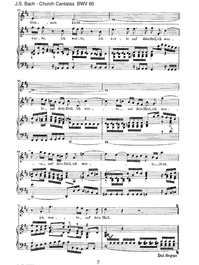 BWV60OEwigkeit,duDonnerwort_一万首著名钢琴曲谱哈农贝多芬合集视频教学电子版高清无水印可打印_1古典钢琴知名音乐家谱_巴赫钢琴谱全集_J.S巴赫作品全集_JohannSebastianBach(1685-1750)巴赫