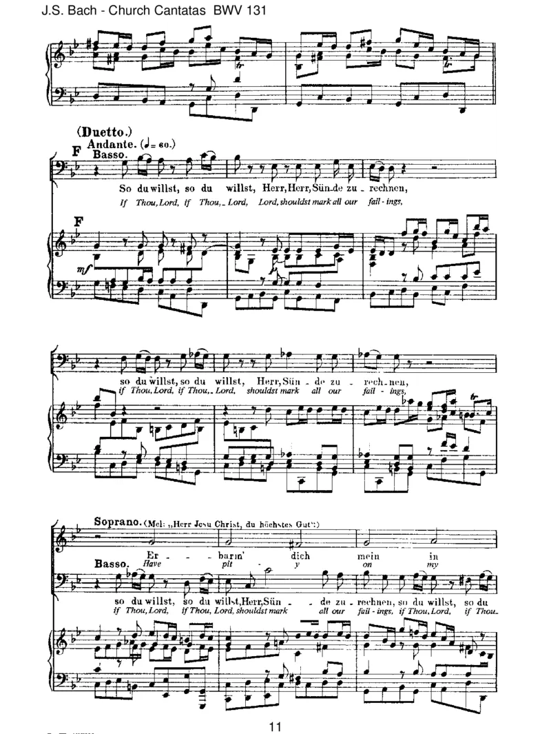 BWV131AusderTiefenrufeich,Herr,zudir_一万首著名钢琴曲谱哈农贝多芬合集视频教学电子版高清无水印可打印_1古典钢琴知名音乐家谱_巴赫钢琴谱全集_J.S巴赫作品全集