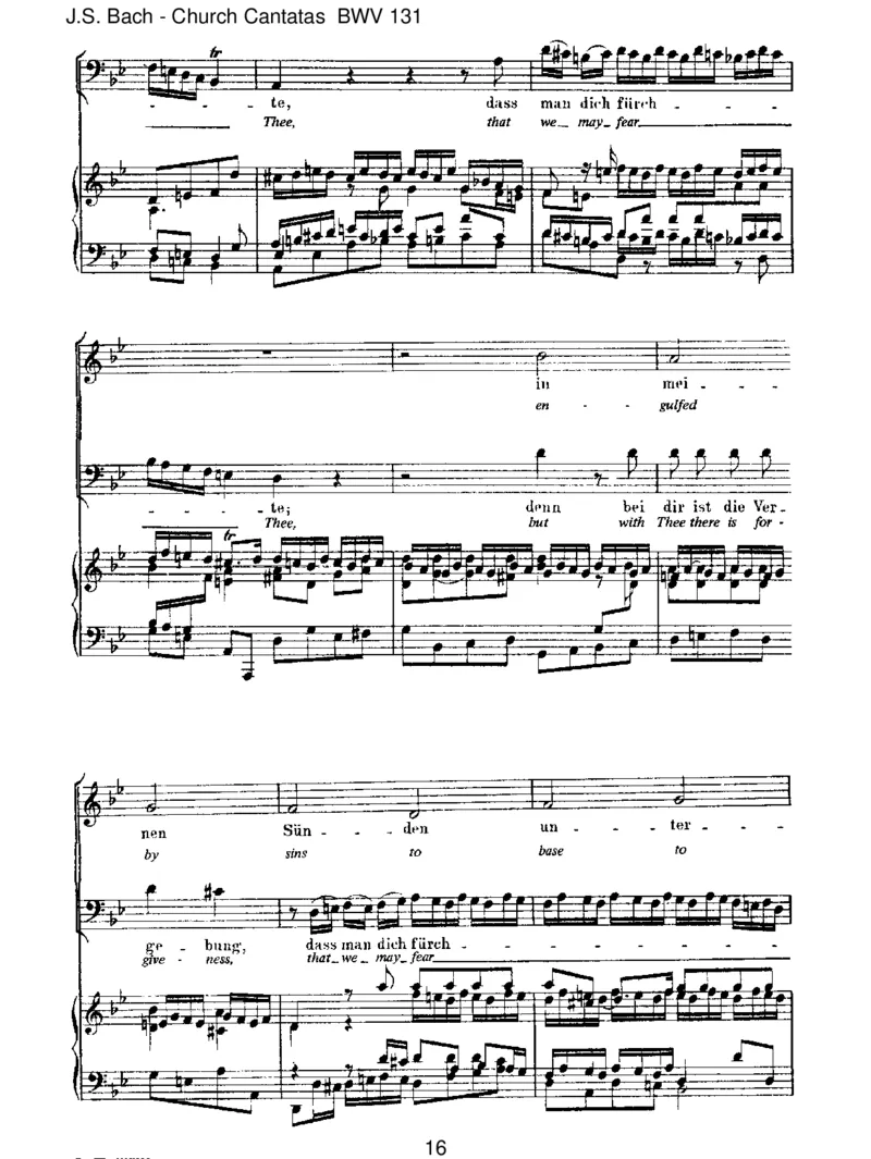 BWV131AusderTiefenrufeich,Herr,zudir_一万首著名钢琴曲谱哈农贝多芬合集视频教学电子版高清无水印可打印_1古典钢琴知名音乐家谱_巴赫钢琴谱全集_J.S巴赫作品全集