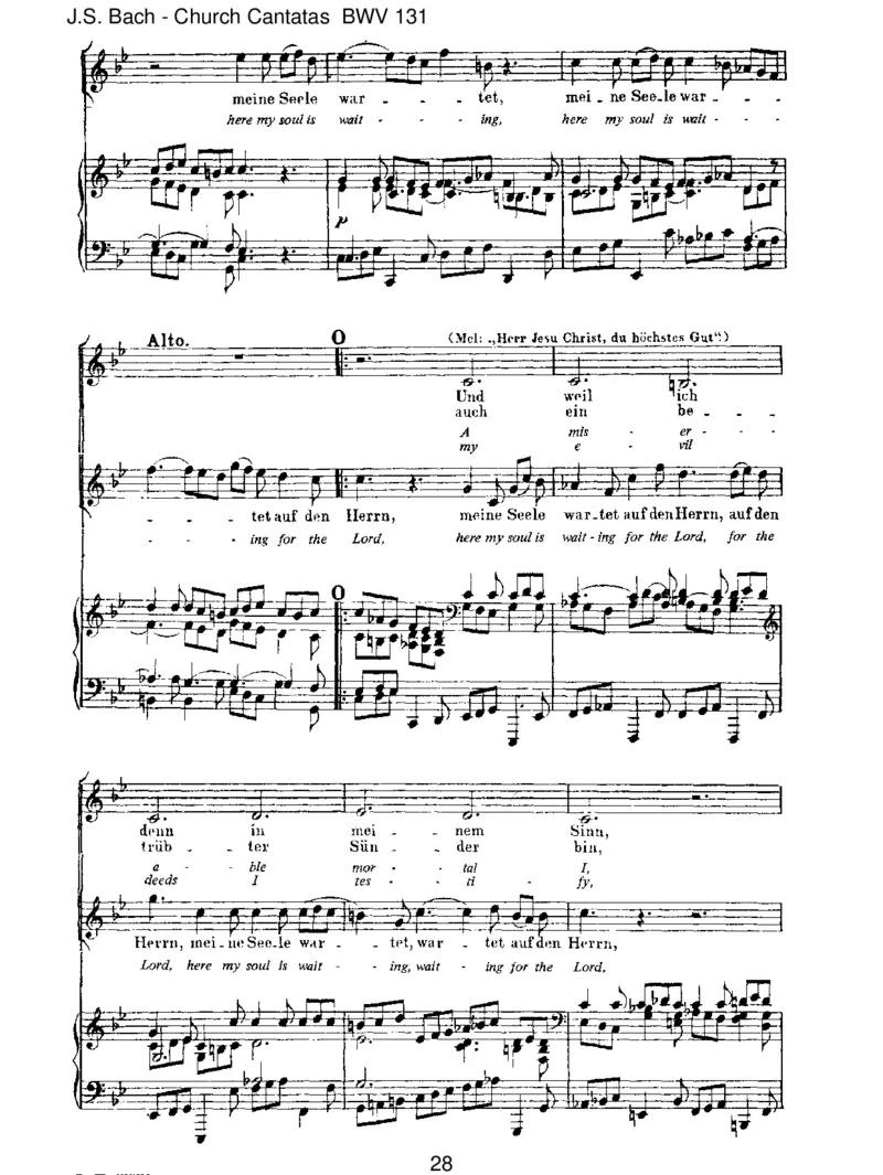 BWV131AusderTiefenrufeich,Herr,zudir_一万首著名钢琴曲谱哈农贝多芬合集视频教学电子版高清无水印可打印_1古典钢琴知名音乐家谱_巴赫钢琴谱全集_J.S巴赫作品全集