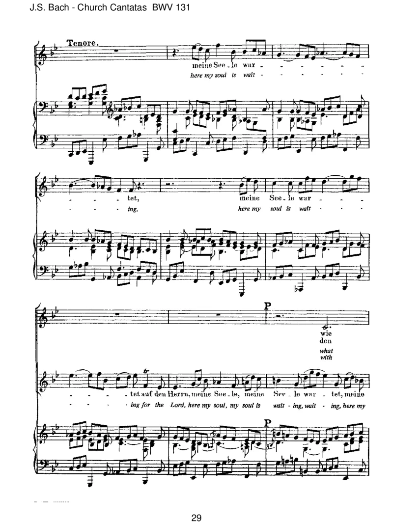 BWV131AusderTiefenrufeich,Herr,zudir_一万首著名钢琴曲谱哈农贝多芬合集视频教学电子版高清无水印可打印_1古典钢琴知名音乐家谱_巴赫钢琴谱全集_J.S巴赫作品全集