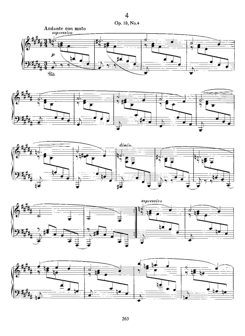 4Ballades,Op10_一万首著名钢琴曲谱哈农贝多芬合集视频教学电子版高清无水印可打印_1古典钢琴知名音乐家谱_勃拉姆斯钢琴谱全集_其他