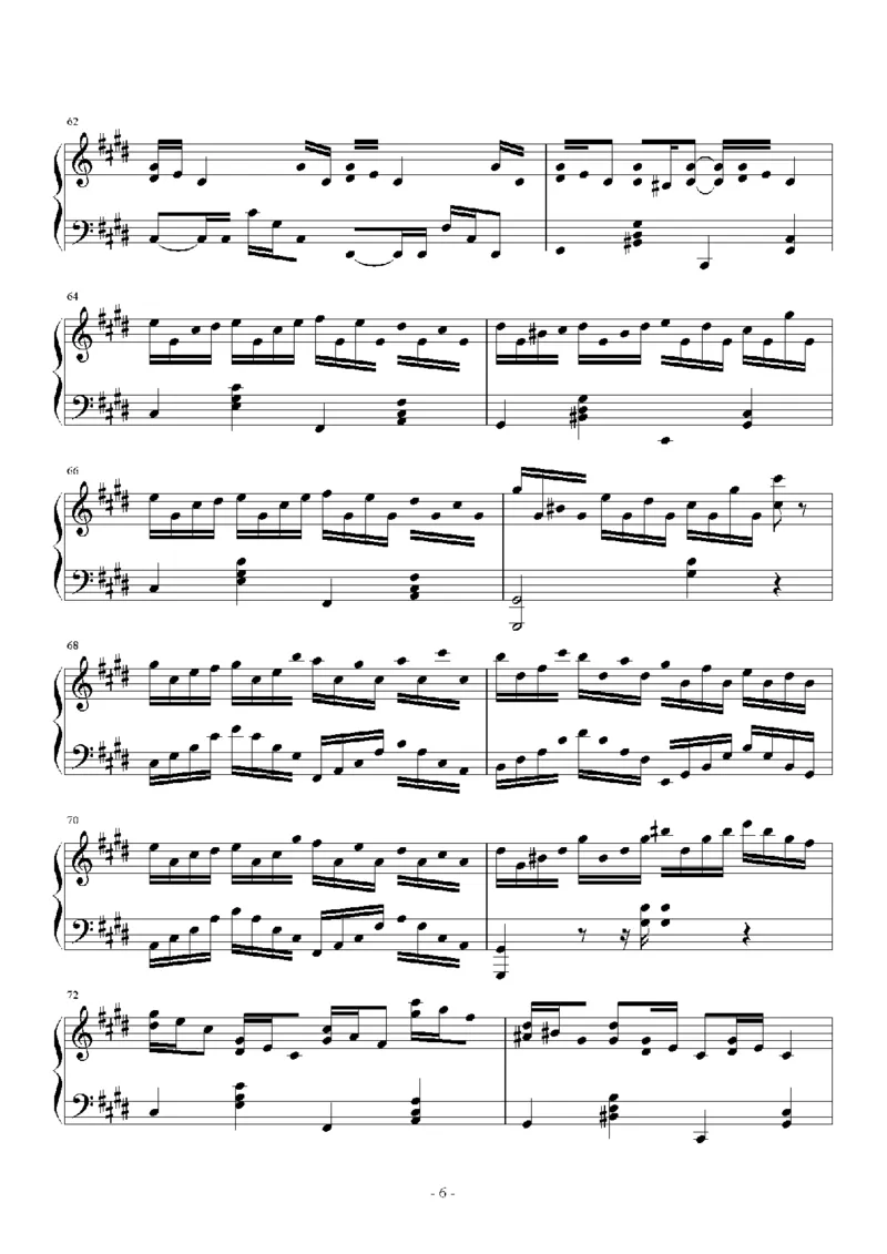 43、马克西姆全套钢琴谱（213页，共26首）_一万首著名钢琴曲谱哈农贝多芬合集视频教学电子版高清无水印可打印_3流行音乐谱_流行钢琴谱合集形式_高清PDF无水印