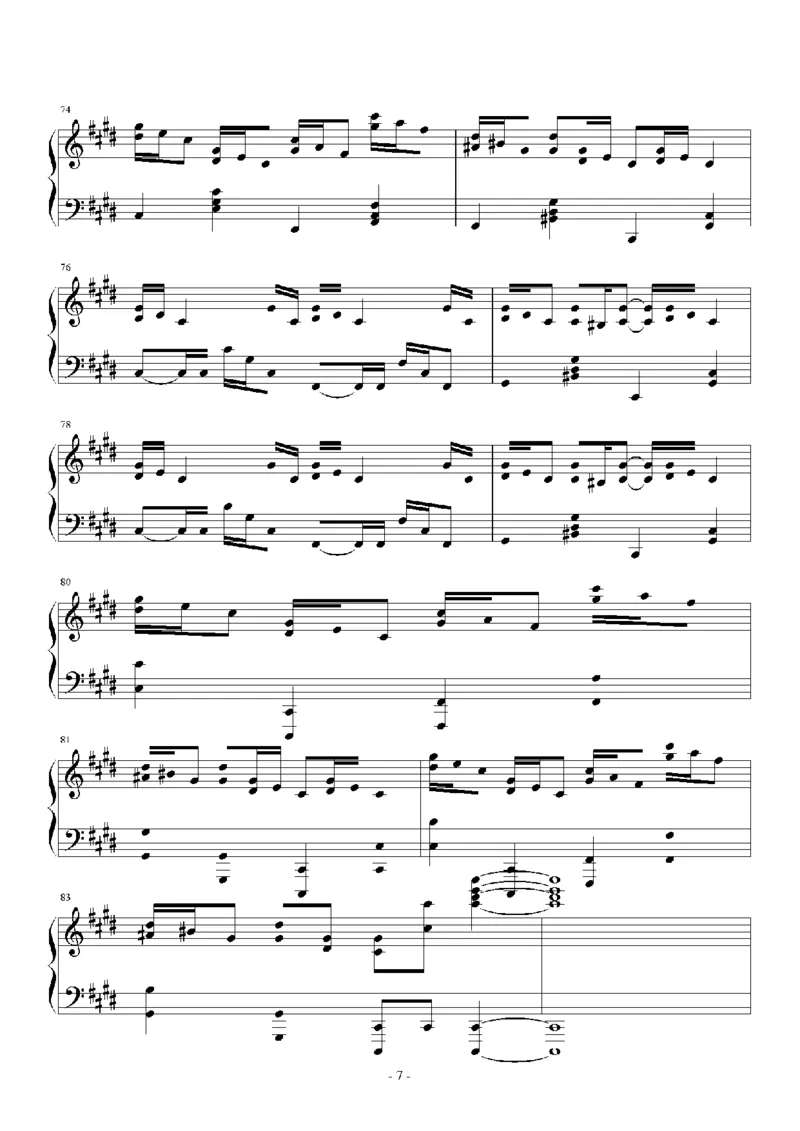 43、马克西姆全套钢琴谱（213页，共26首）_一万首著名钢琴曲谱哈农贝多芬合集视频教学电子版高清无水印可打印_3流行音乐谱_流行钢琴谱合集形式_高清PDF无水印