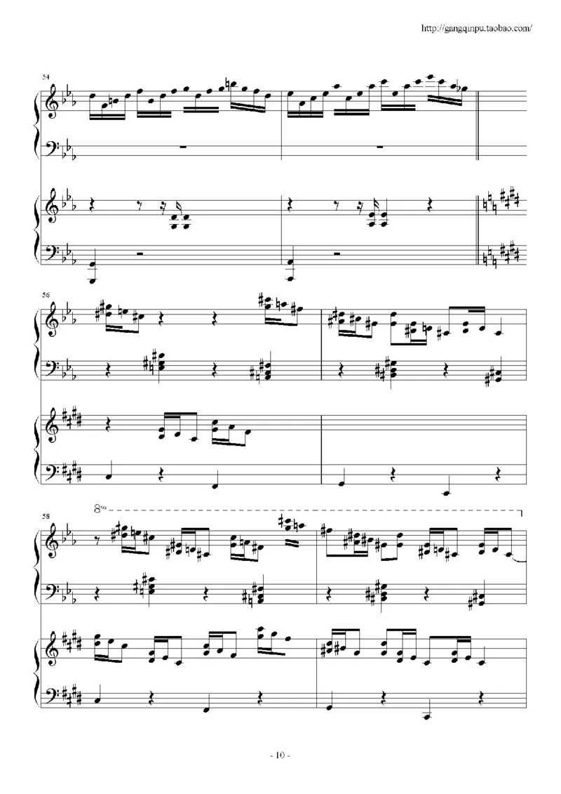 43、马克西姆全套钢琴谱（213页，共26首）_一万首著名钢琴曲谱哈农贝多芬合集视频教学电子版高清无水印可打印_3流行音乐谱_流行钢琴谱合集形式_高清PDF无水印