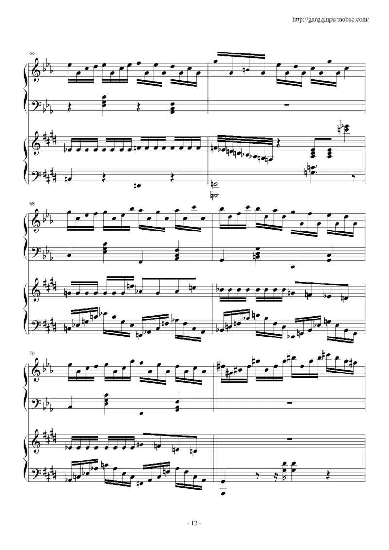 43、马克西姆全套钢琴谱（213页，共26首）_一万首著名钢琴曲谱哈农贝多芬合集视频教学电子版高清无水印可打印_3流行音乐谱_流行钢琴谱合集形式_高清PDF无水印