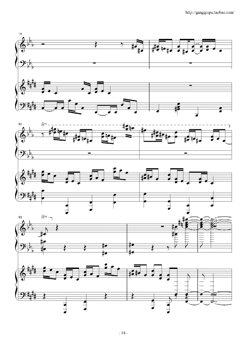 43、马克西姆全套钢琴谱（213页，共26首）_一万首著名钢琴曲谱哈农贝多芬合集视频教学电子版高清无水印可打印_3流行音乐谱_流行钢琴谱合集形式_高清PDF无水印