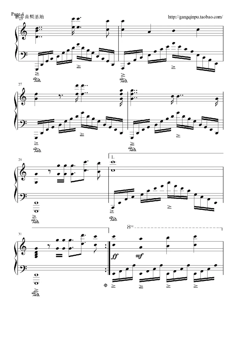 43、马克西姆全套钢琴谱（213页，共26首）_一万首著名钢琴曲谱哈农贝多芬合集视频教学电子版高清无水印可打印_3流行音乐谱_流行钢琴谱合集形式_高清PDF无水印