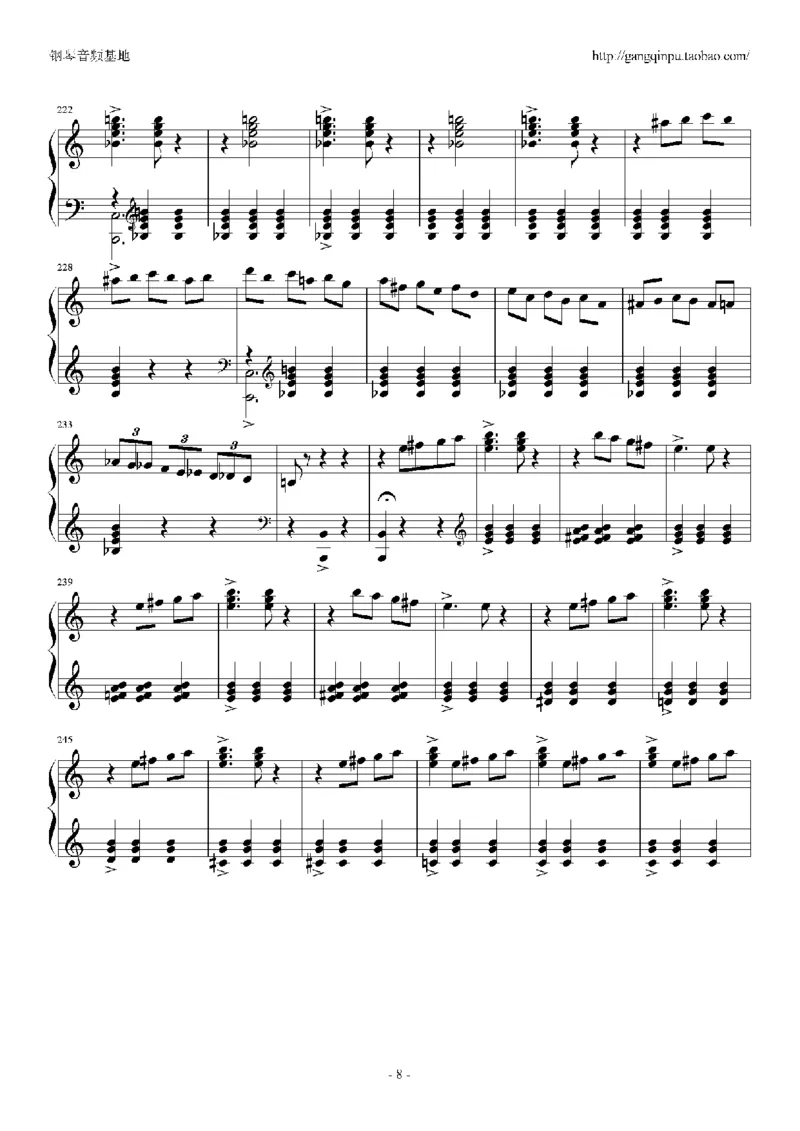 43、马克西姆全套钢琴谱（213页，共26首）_一万首著名钢琴曲谱哈农贝多芬合集视频教学电子版高清无水印可打印_3流行音乐谱_流行钢琴谱合集形式_高清PDF无水印