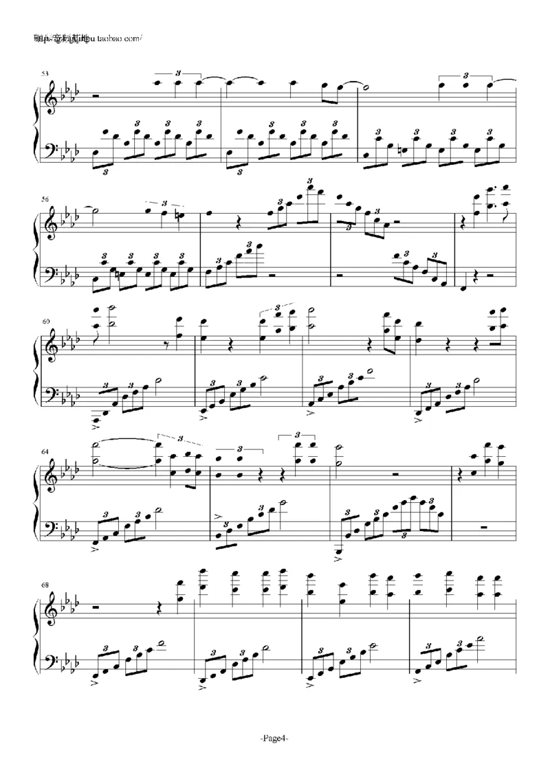 43、马克西姆全套钢琴谱（213页，共26首）_一万首著名钢琴曲谱哈农贝多芬合集视频教学电子版高清无水印可打印_3流行音乐谱_流行钢琴谱合集形式_高清PDF无水印