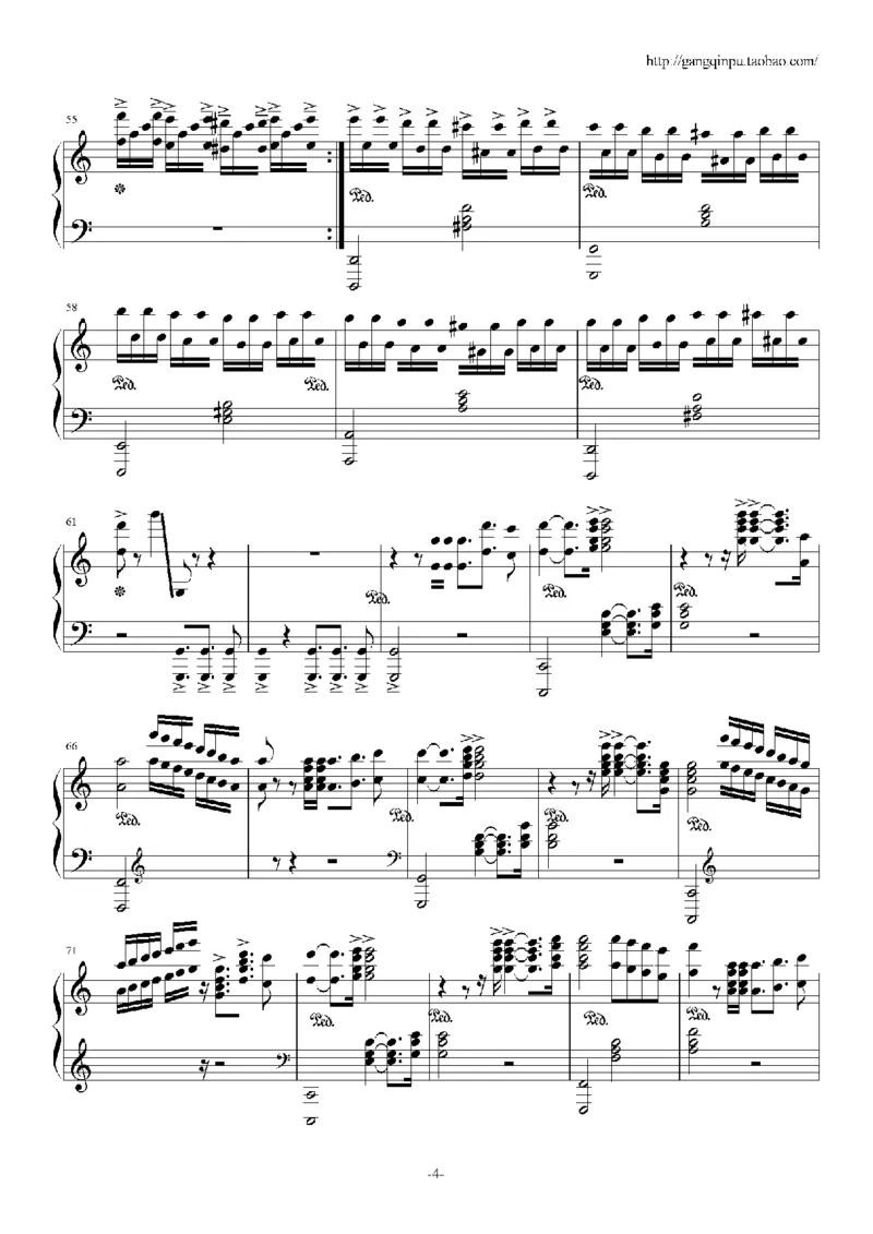 43、马克西姆全套钢琴谱（213页，共26首）_一万首著名钢琴曲谱哈农贝多芬合集视频教学电子版高清无水印可打印_3流行音乐谱_流行钢琴谱合集形式_高清PDF无水印