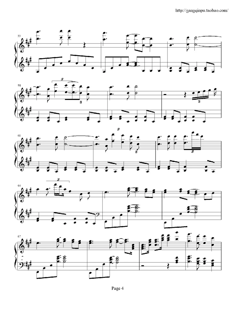 43、马克西姆全套钢琴谱（213页，共26首）_一万首著名钢琴曲谱哈农贝多芬合集视频教学电子版高清无水印可打印_3流行音乐谱_流行钢琴谱合集形式_高清PDF无水印