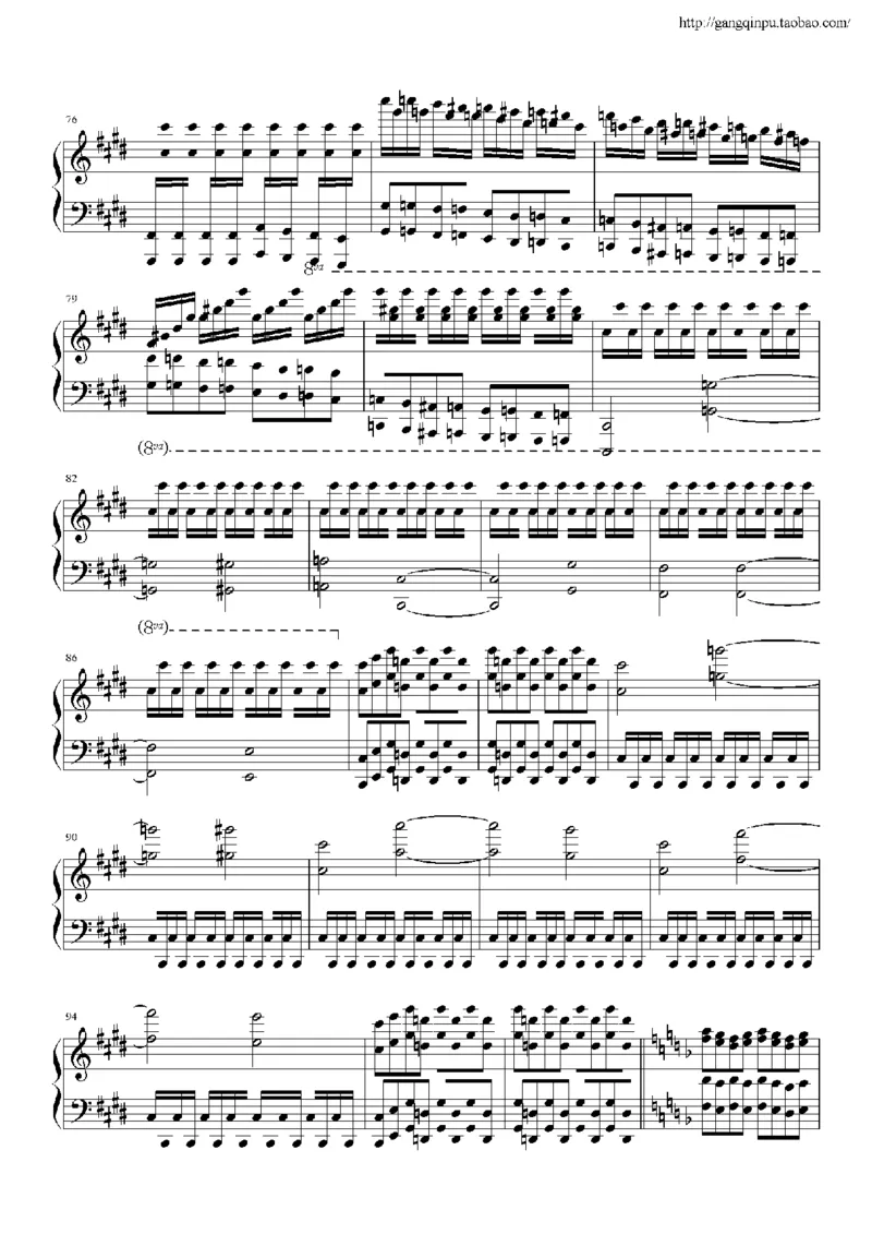 43、马克西姆全套钢琴谱（213页，共26首）_一万首著名钢琴曲谱哈农贝多芬合集视频教学电子版高清无水印可打印_3流行音乐谱_流行钢琴谱合集形式_高清PDF无水印