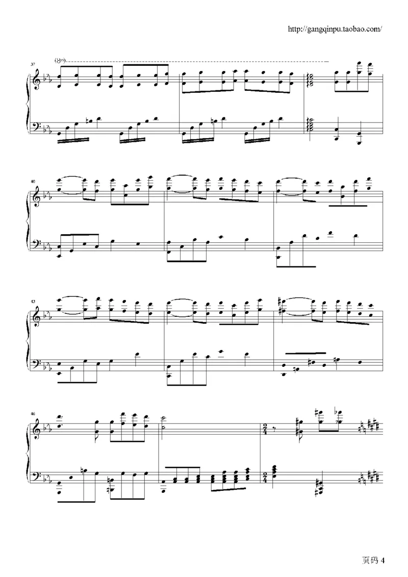 43、马克西姆全套钢琴谱（213页，共26首）_一万首著名钢琴曲谱哈农贝多芬合集视频教学电子版高清无水印可打印_3流行音乐谱_流行钢琴谱合集形式_高清PDF无水印