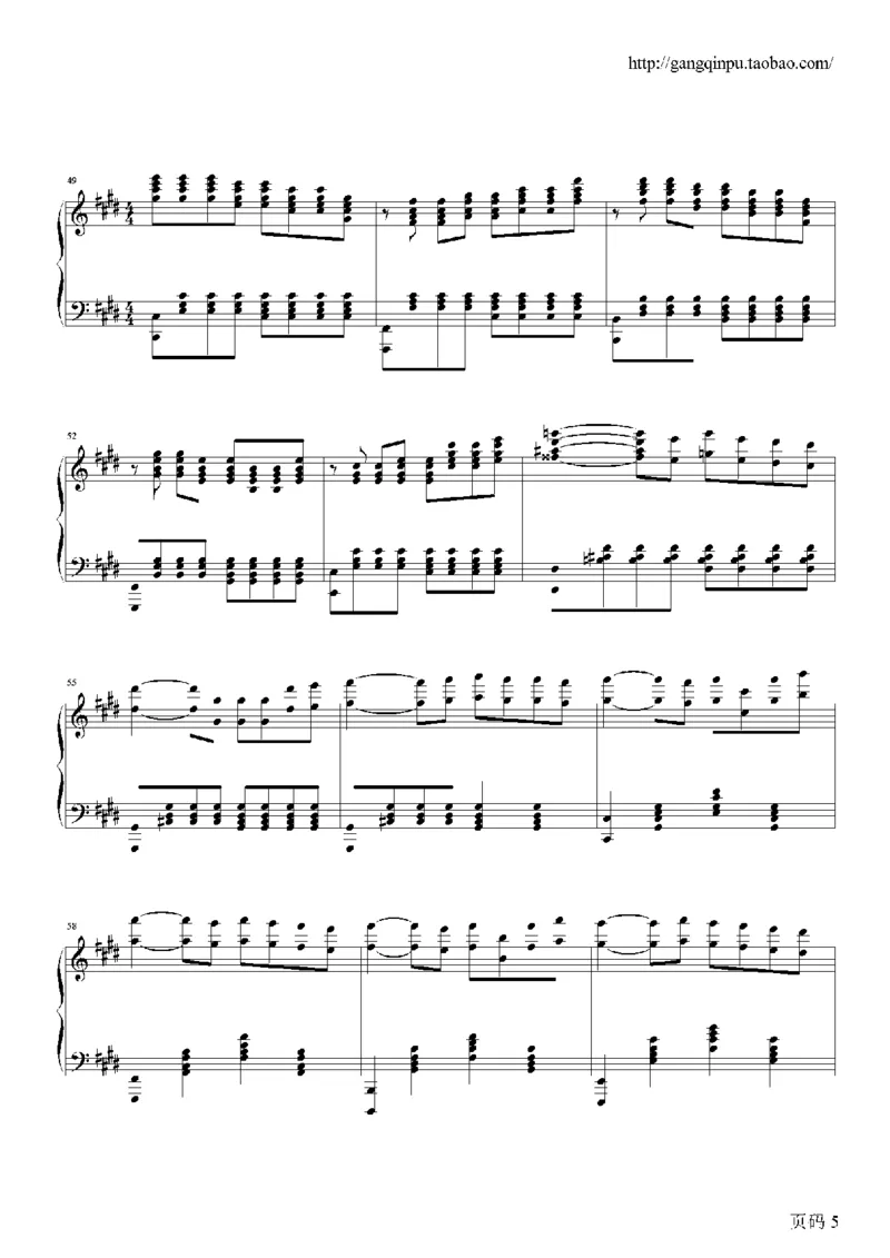 43、马克西姆全套钢琴谱（213页，共26首）_一万首著名钢琴曲谱哈农贝多芬合集视频教学电子版高清无水印可打印_3流行音乐谱_流行钢琴谱合集形式_高清PDF无水印