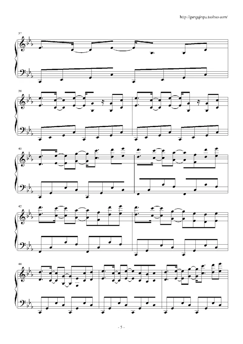 43、马克西姆全套钢琴谱（213页，共26首）_一万首著名钢琴曲谱哈农贝多芬合集视频教学电子版高清无水印可打印_3流行音乐谱_流行钢琴谱合集形式_高清PDF无水印