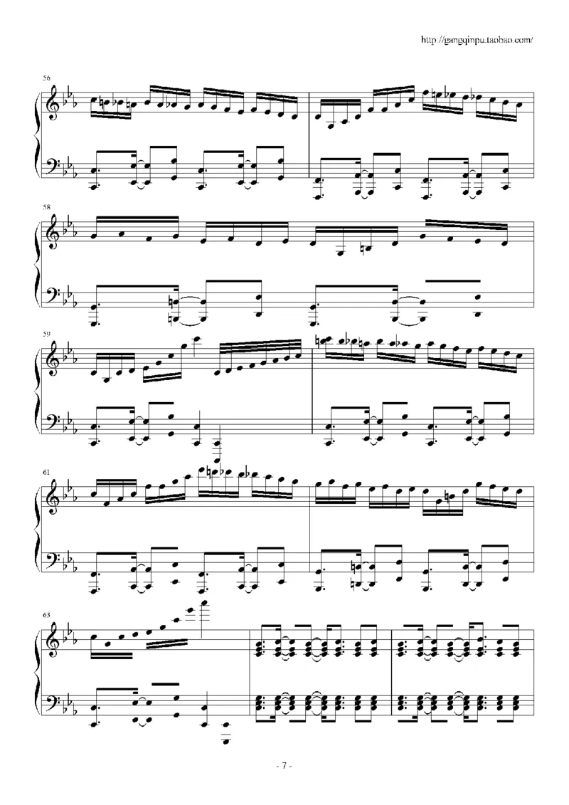 43、马克西姆全套钢琴谱（213页，共26首）_一万首著名钢琴曲谱哈农贝多芬合集视频教学电子版高清无水印可打印_3流行音乐谱_流行钢琴谱合集形式_高清PDF无水印