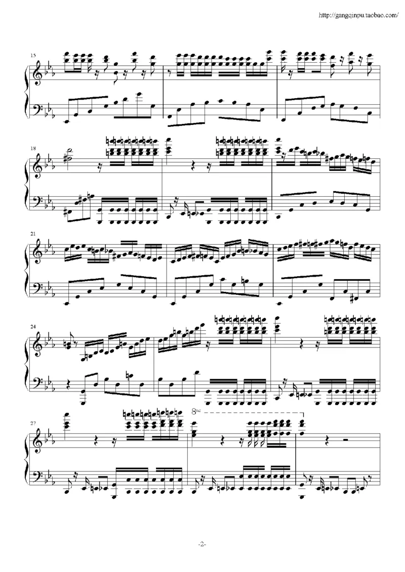 43、马克西姆全套钢琴谱（213页，共26首）_一万首著名钢琴曲谱哈农贝多芬合集视频教学电子版高清无水印可打印_3流行音乐谱_流行钢琴谱合集形式_高清PDF无水印