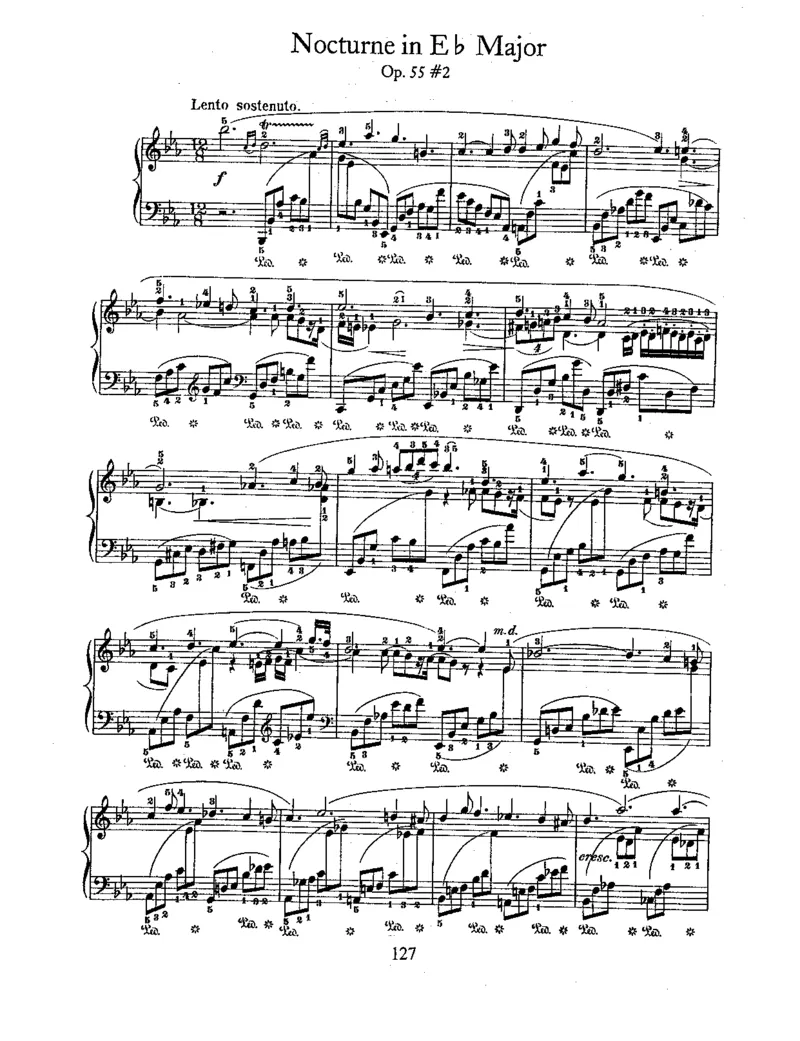 2Nocturnes,Op55_一万首著名钢琴曲谱哈农贝多芬合集视频教学电子版高清无水印可打印_1古典钢琴知名音乐家谱_肖邦钢琴谱全集_夜曲