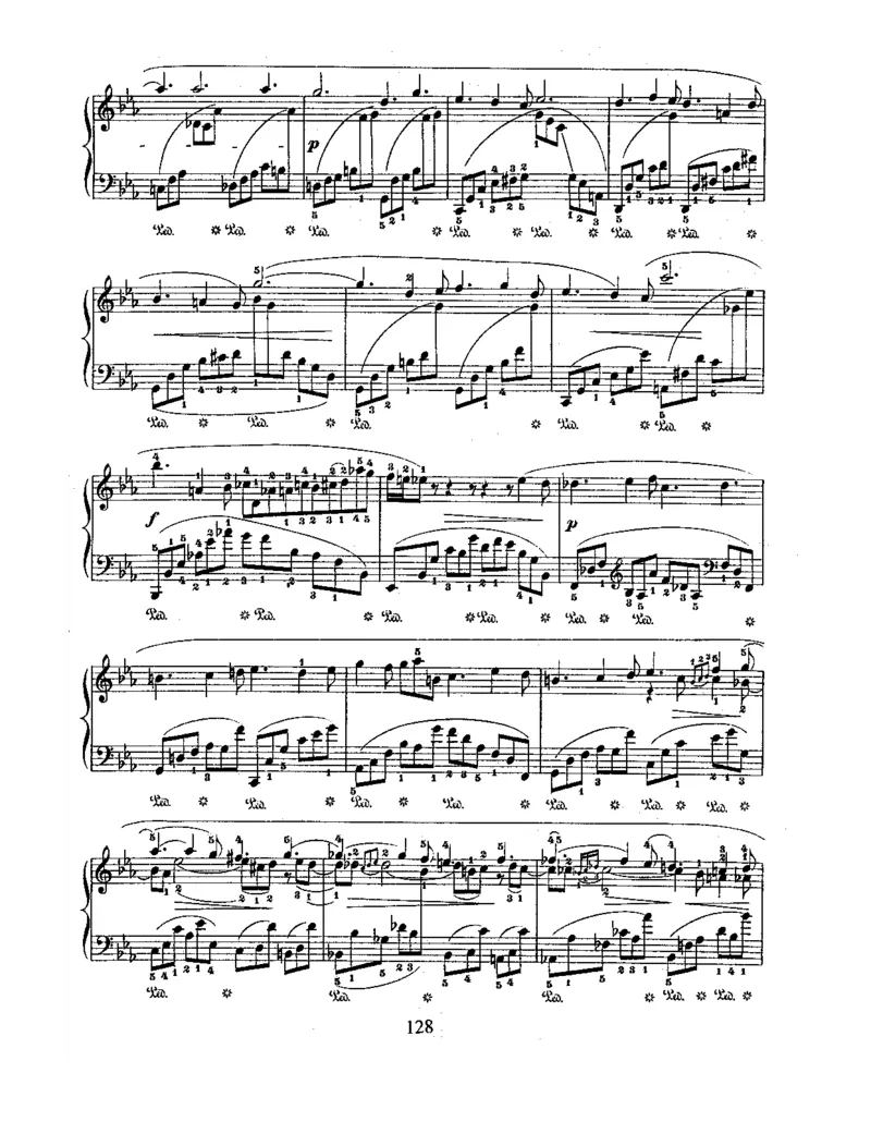 2Nocturnes,Op55_一万首著名钢琴曲谱哈农贝多芬合集视频教学电子版高清无水印可打印_1古典钢琴知名音乐家谱_肖邦钢琴谱全集_夜曲