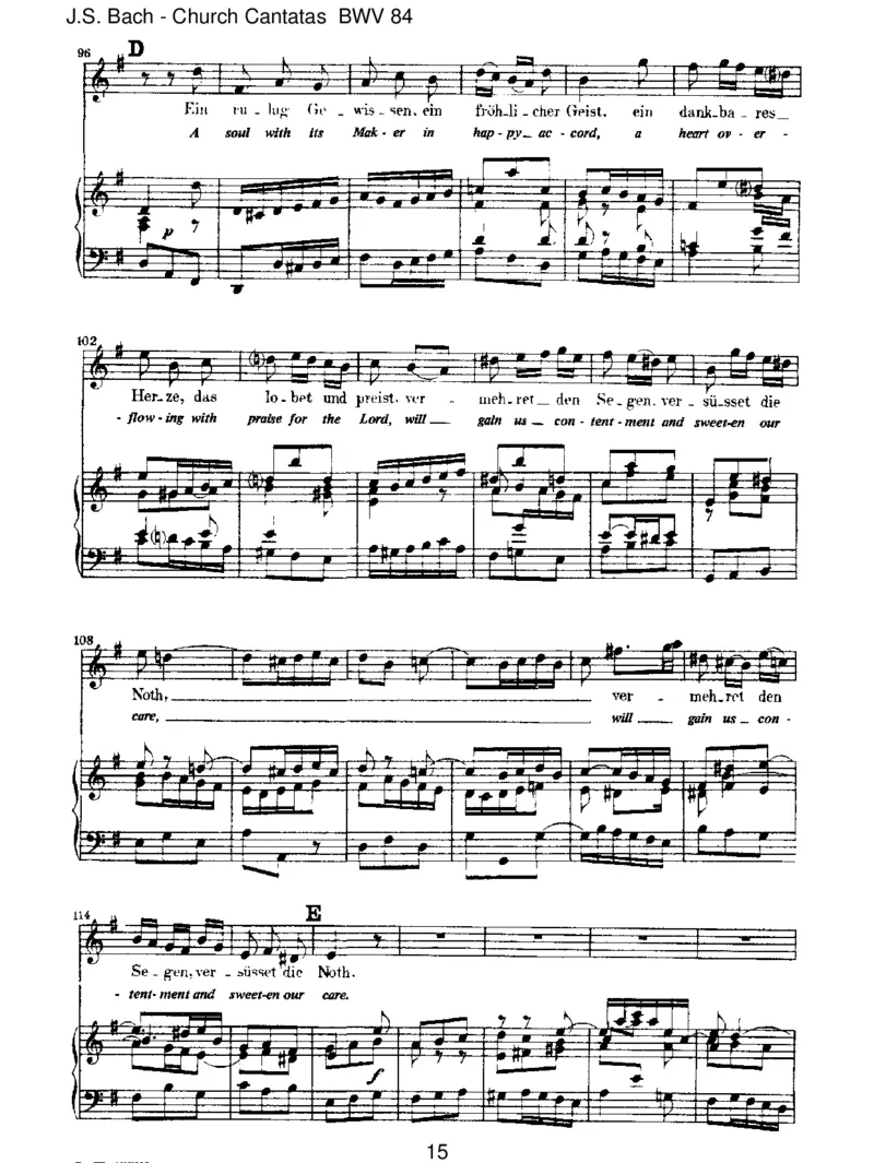 BWV84Ichbinvergn&uuml;gtmitmeinemGl&uuml;cke_一万首著名钢琴曲谱哈农贝多芬合集视频教学电子版高清无水印可打印_1古典钢琴知名音乐家谱_巴赫钢琴谱全集_J.S巴赫作品全集